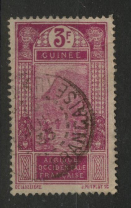 GUINEE   N° 114   -  Cote YT  6 Euros - Used Stamps