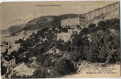 06 - CAP D'AIL - Eden-Hôtel - Route De Nice à Monaco - Cap-d'Ail