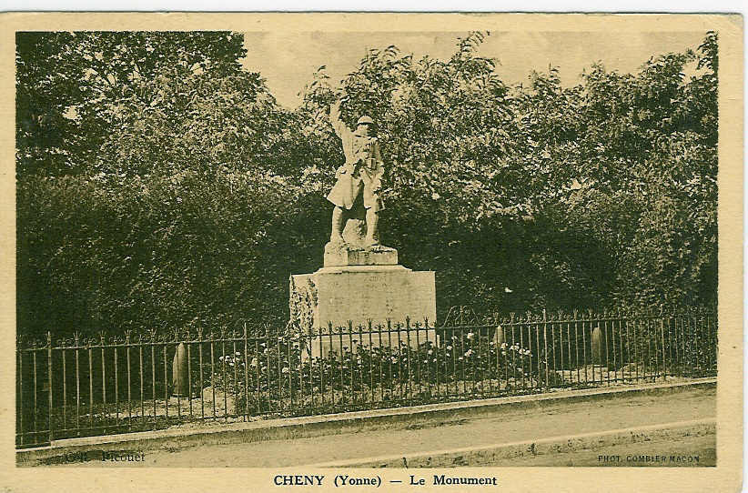 CHENY - Le Monument. - Cheny