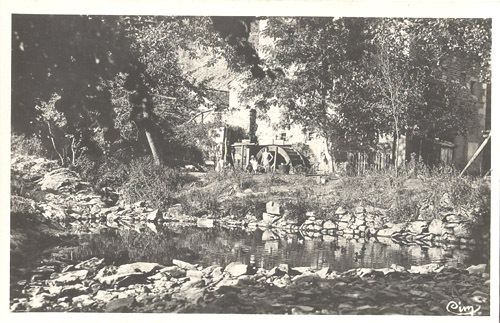 23 - CREUSE - BOUSSAC - LE  MOULIN - CARTE ANIMEE - ANNEE 1950 - CIM - Boussac