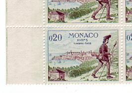 Timbre De Monaco N°  60 Neufs *** - Postage Due