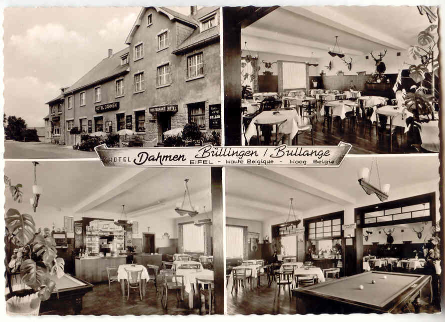 5246 - BULLANGE - Hôtel Dahmen - Bullange - Buellingen