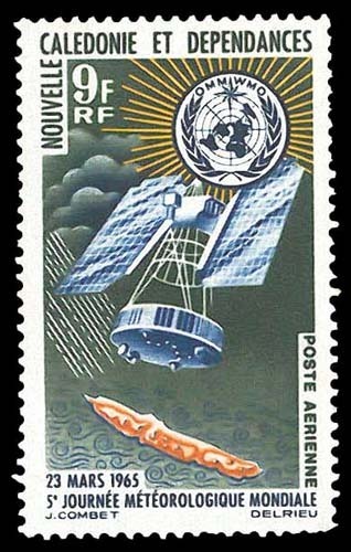 Nouvelle Calédonie (Y/T No, PA-079 - Météorologie) [**] - Unused Stamps
