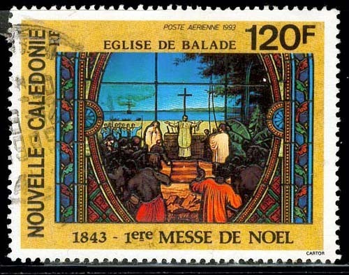 Nouvelle Calédonie-O (Y/T No, PA-309 - Eglise De Balade) (o) - Used Stamps