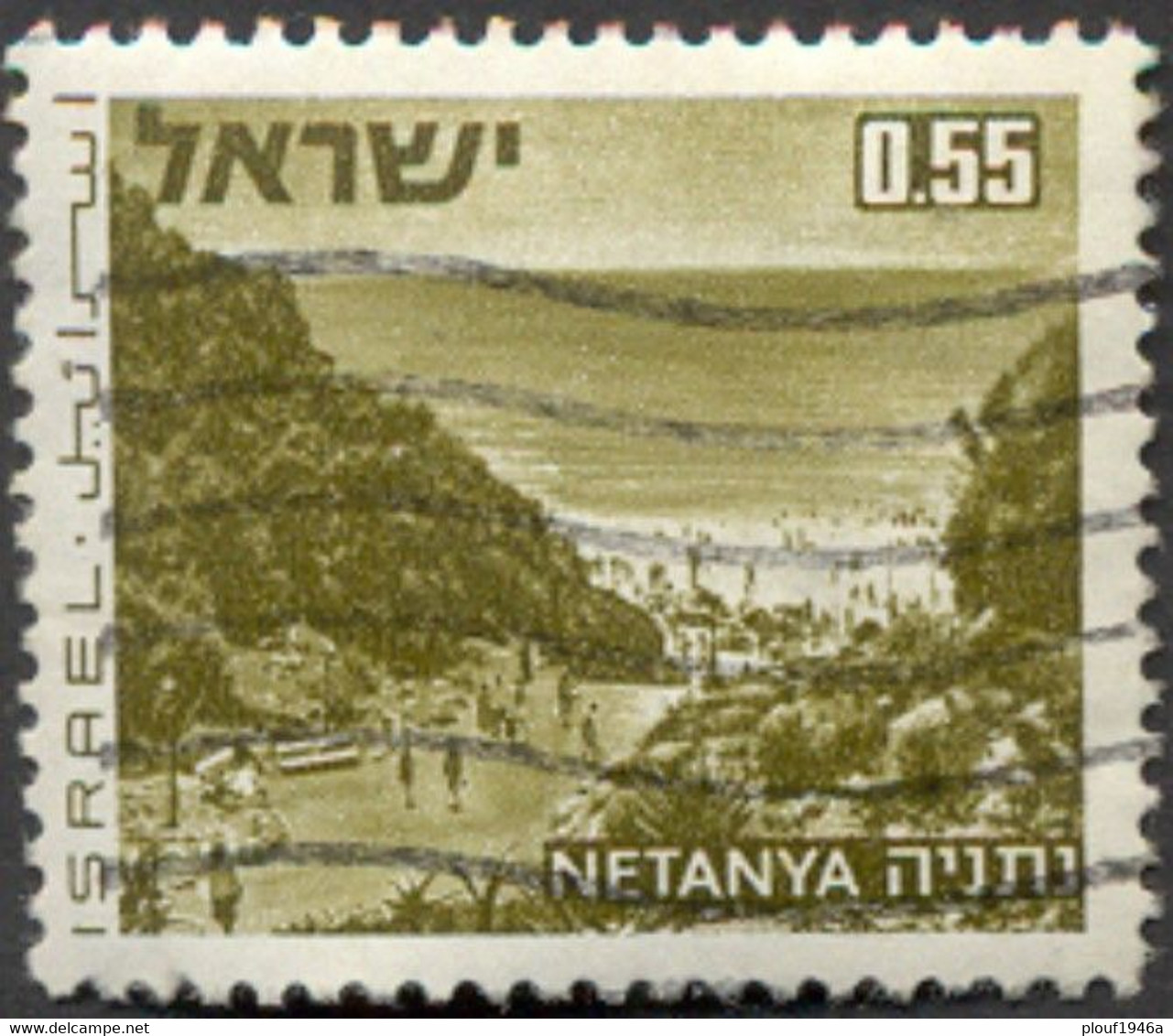 Pays : 244 (Israël)        Yvert Et Tellier N° :  466 (o) - Usados (sin Tab)