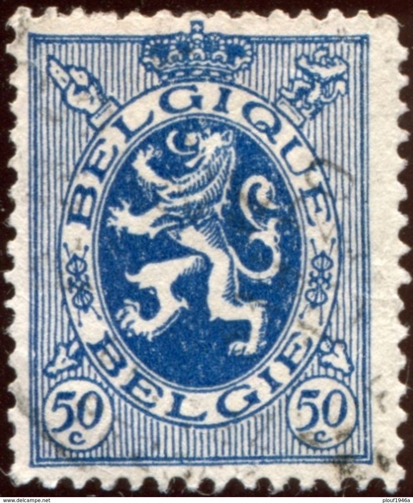 COB  285 (o) / Yvert Et Tellier N° 285 (o) - 1929-1937 Heraldieke Leeuw