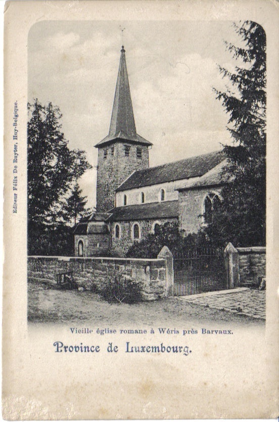 WÉRIS  -  Vieille église Romane à Wéris Près Barvaux - Durbuy