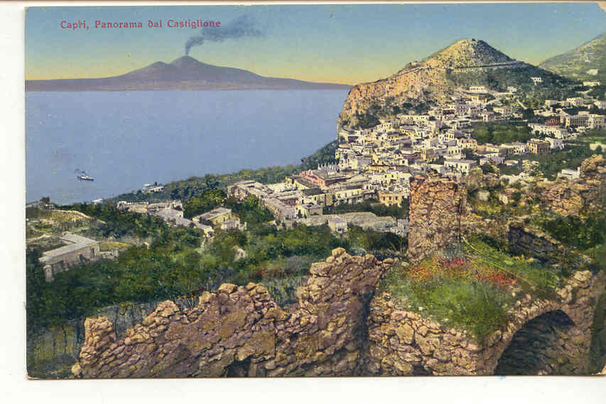 640 CAPRI, Panorama Del Castiglione. Trampetti,14769 - Autres & Non Classés