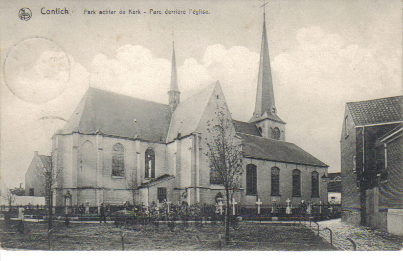 CONTICH  -  Park Achter De Kerk - Parc Derrière L´ Eglise - Kontich