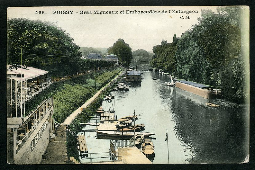 78 - POISSY - Bras Migneaux Et Embarcadère De L'Esturgeon - Poissy