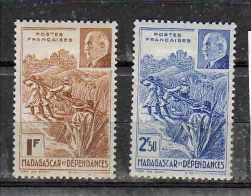 MADA 45 - YT 229/30 * - Unused Stamps