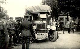 ALLEMAGNE CAMION  OPEL ACCIDENTE ? MILITAIRES ? - Camion, Tir