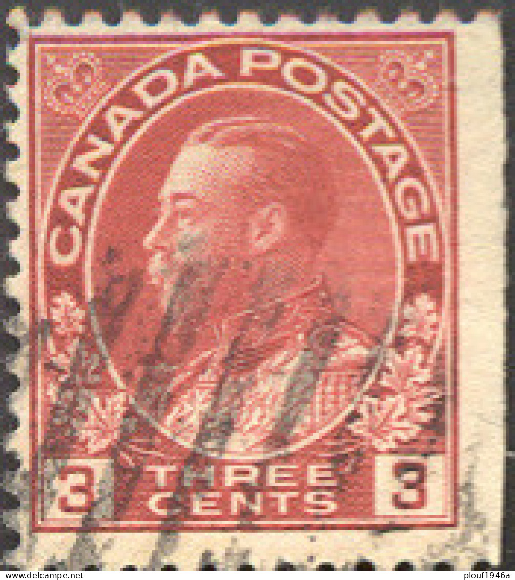Pays :  84,1 (Canada : Dominion)  Yvert Et Tellier N° :   111-2 (o) Du Carnet - Timbres Seuls