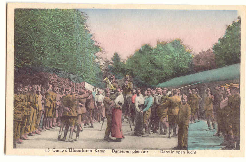 5473 - Camp D' ELSENBORN - Danses En Plein Air - Elsenborn (Kamp)