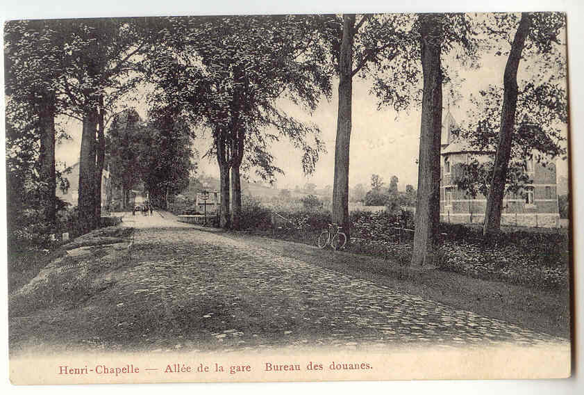 5420 - HENRI-CHAPELLE - Allée De La Gare - Bureau Des Douanes - Welkenraedt