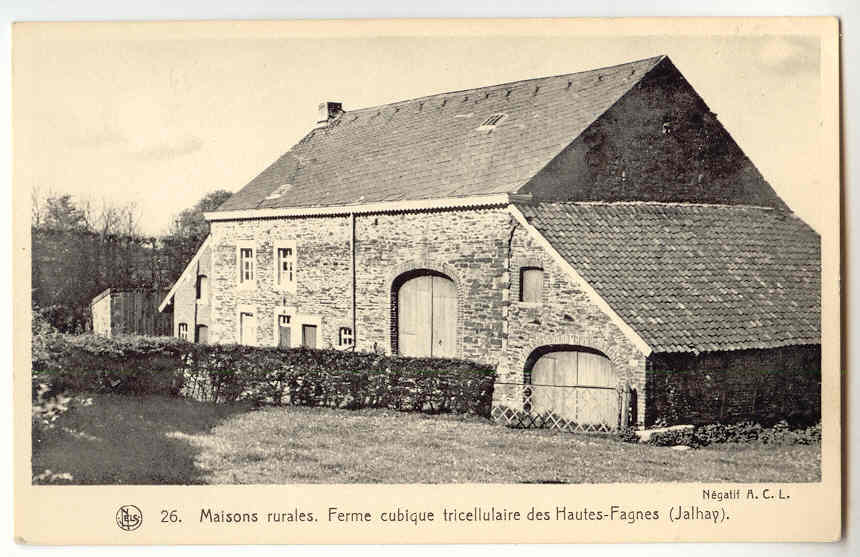 5376 - Maisons Rurales - Ferme Cubique Tricellulaire Des Hautes-Fagnes (Jalhay) - Jalhay