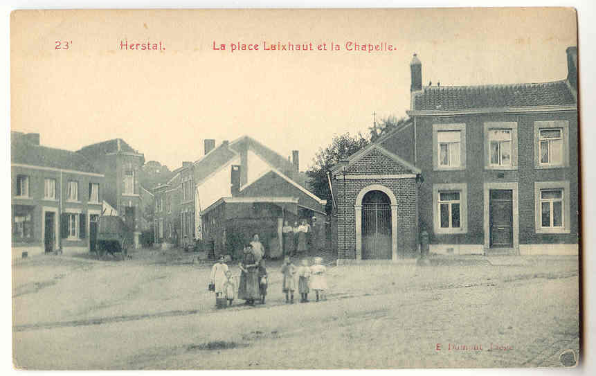 5620 - HERSTAL - La Place Laixhaut Et La Chapelle - Herstal