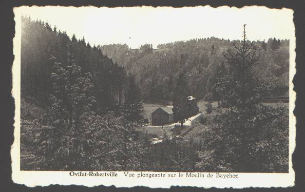 672 - Ovifat Robertville Vue Panoramique Sur Le Moulin De Bayehon - Waimes - Weismes