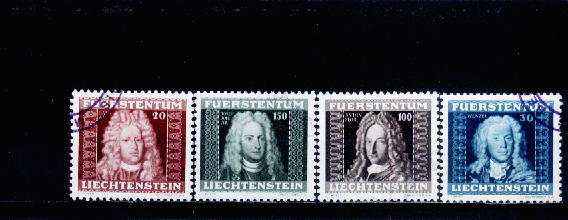 Lichtenstein 1941 - Yv.no.173/6 Obliteres(d) - Used Stamps