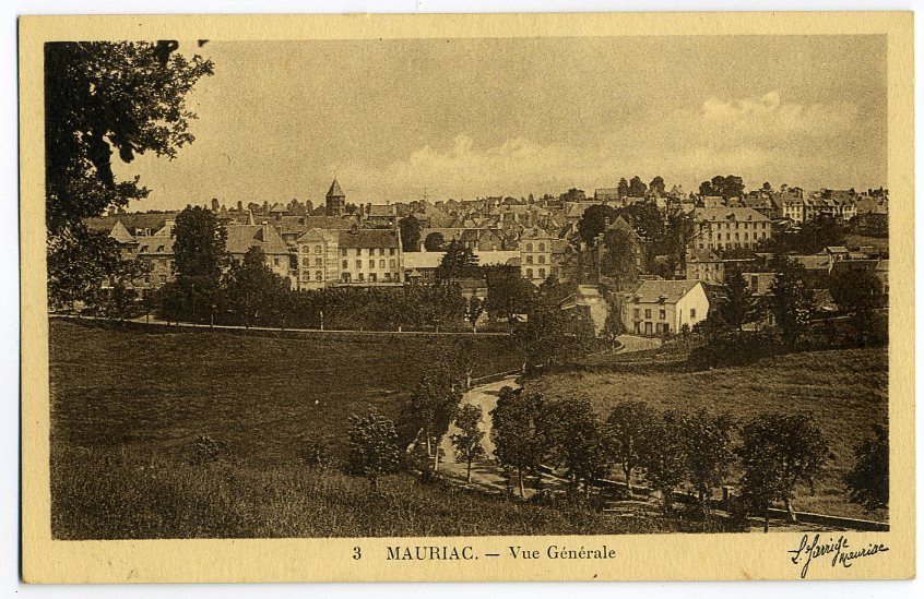 15 - MAURIAC. Vue Générale. - Mauriac