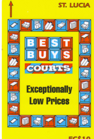 St Lucia . STL-126 B . COURTS BEST BUYS . - Saint Lucia