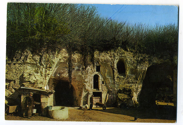 Rochemenier Louresse, Village Troglyditique, Le Couvent De La Lau - Doue La Fontaine