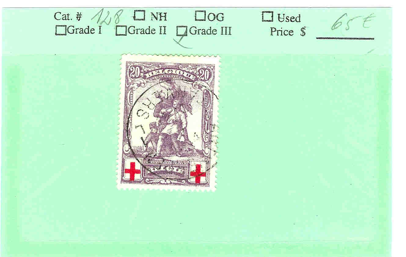 Croix Rouge Merode - 1914-1915 Red Cross