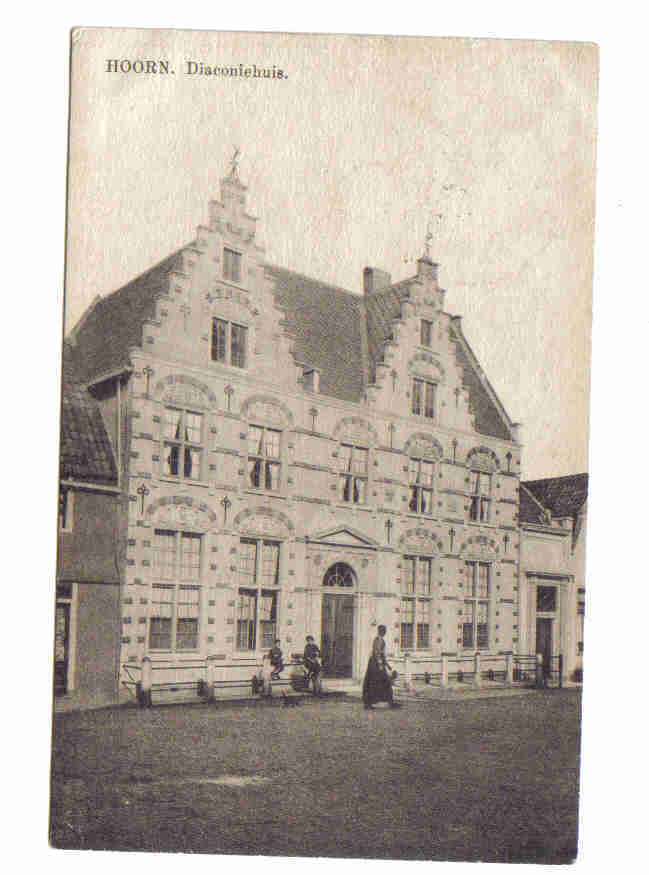 Hoorn Diaconiehuis Gelopen 1913 Uitg.a Beerding - Hoorn