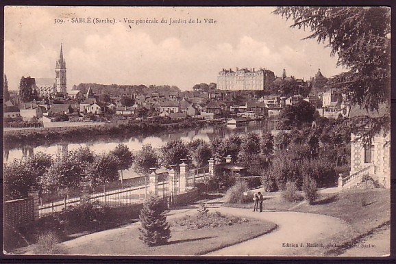 SARTHE - Sable - Vue Generale Du Jardin De La Ville - Sable Sur Sarthe