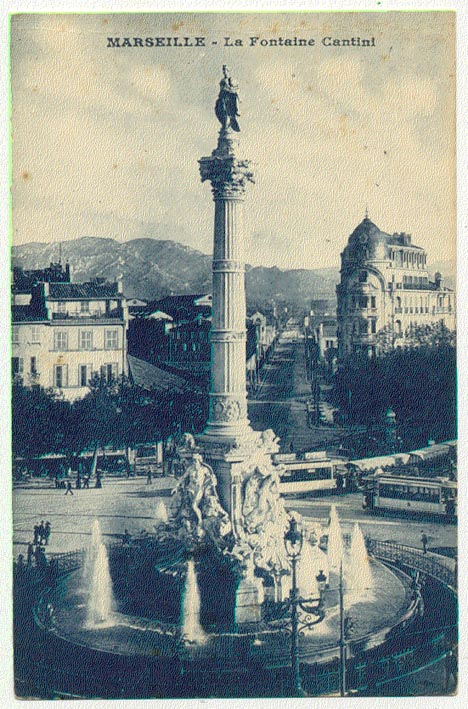 13 - MARSEILLE - La Fontaine Cantini - Castellane, Prado, Menpenti, Rouet