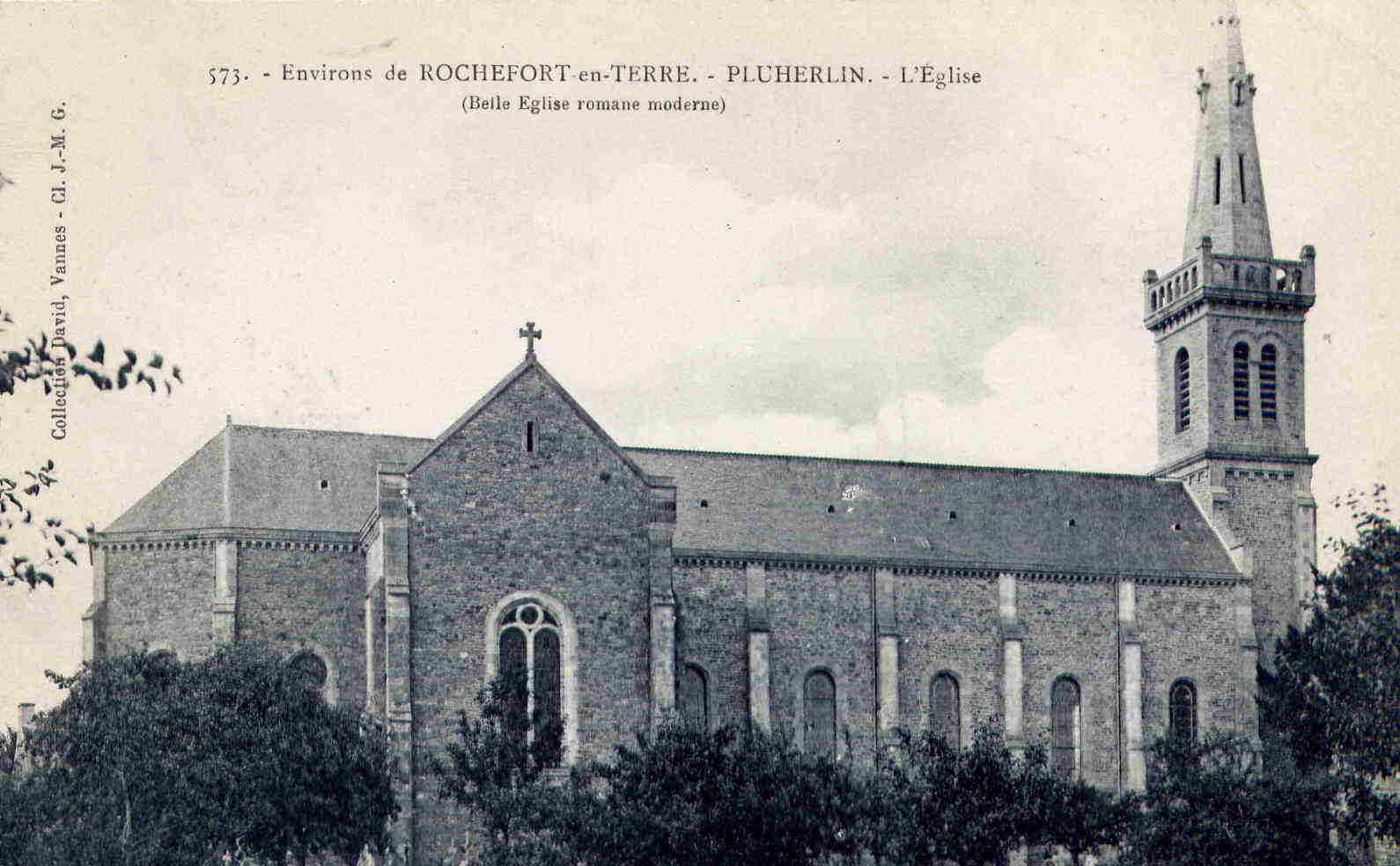 575 - Environs De Rochefort-en-Terre - Pluherlin - L´eglise - Rochefort En Terre