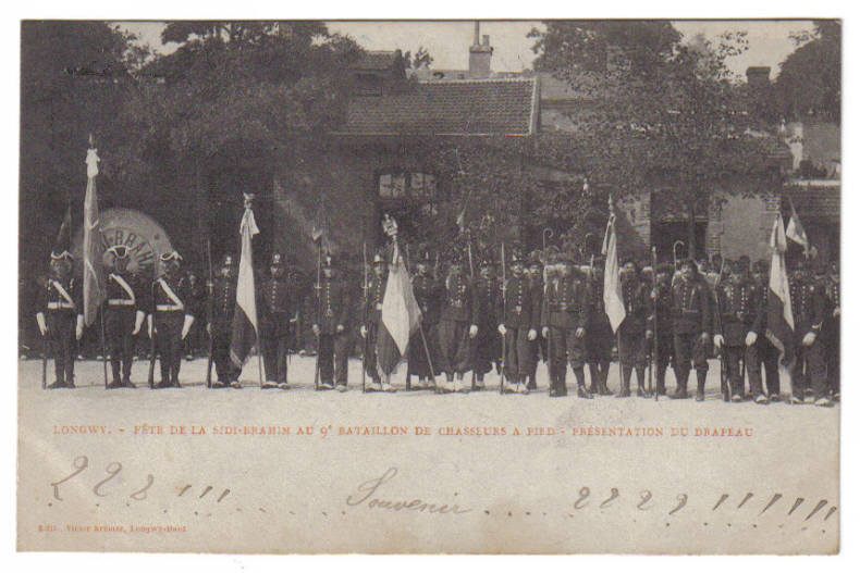 LONGWY - Fête De La Sidi-Brahim Au 9è Bataillon De Chasseurs à Pied - Longwy