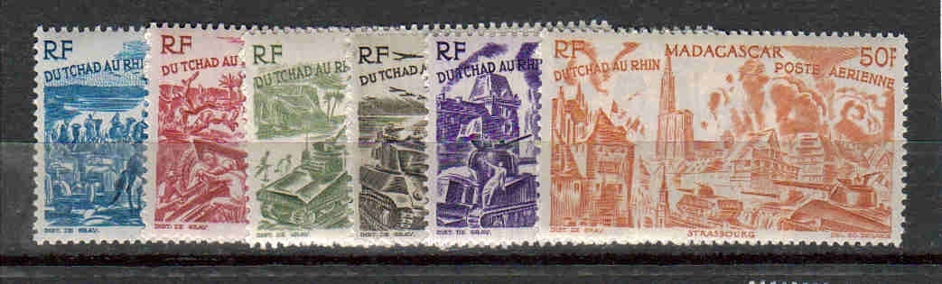 MADA 51 - YT PA 66/71 * - Airmail