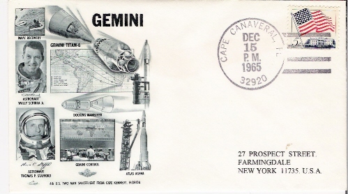 USA / CAP CANAVERAL / PROJET GEMINI 7 / 15.12.1965 - Estados Unidos