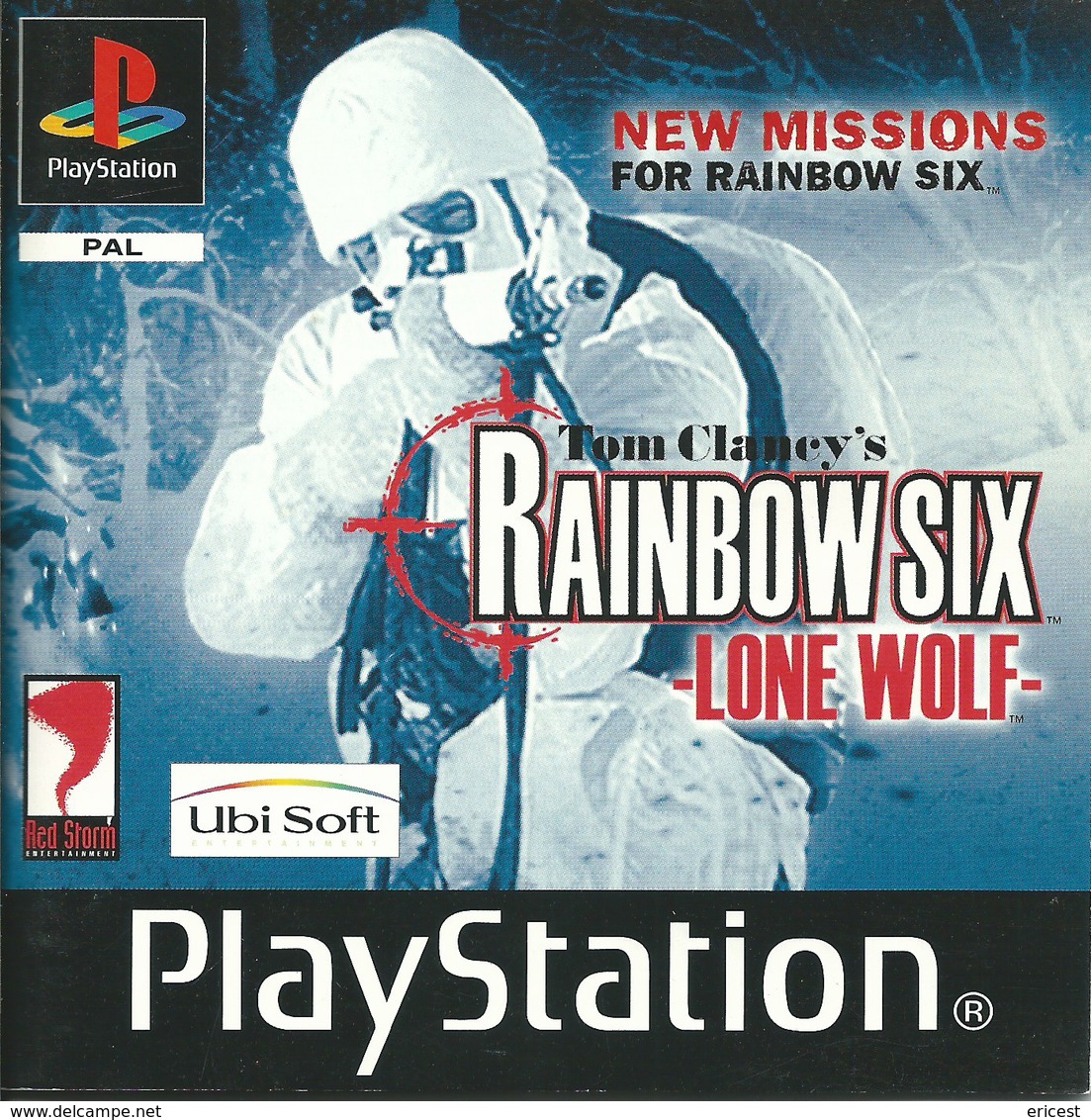 - JEU PS1 RAINBOW SIX LONE WOLF BON ETAT - Playstation