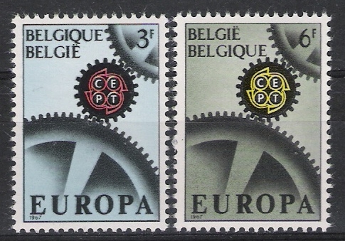 Belgie OCB 1415 / 1416 (**) - 1967