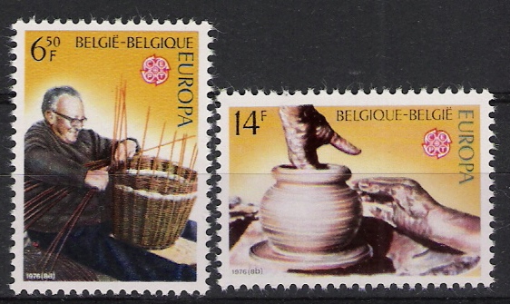 Belgie OCB 1805 / 1806 (**) - 1976