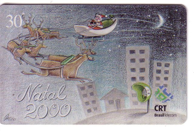 MERRY CHRISTMAS (Brazil) Xmas Joyeux Noël Frohe Weihnachten Feliz Navidad Natal Buon Natale Vrolijk Kerstfeest Brasil - Brazil