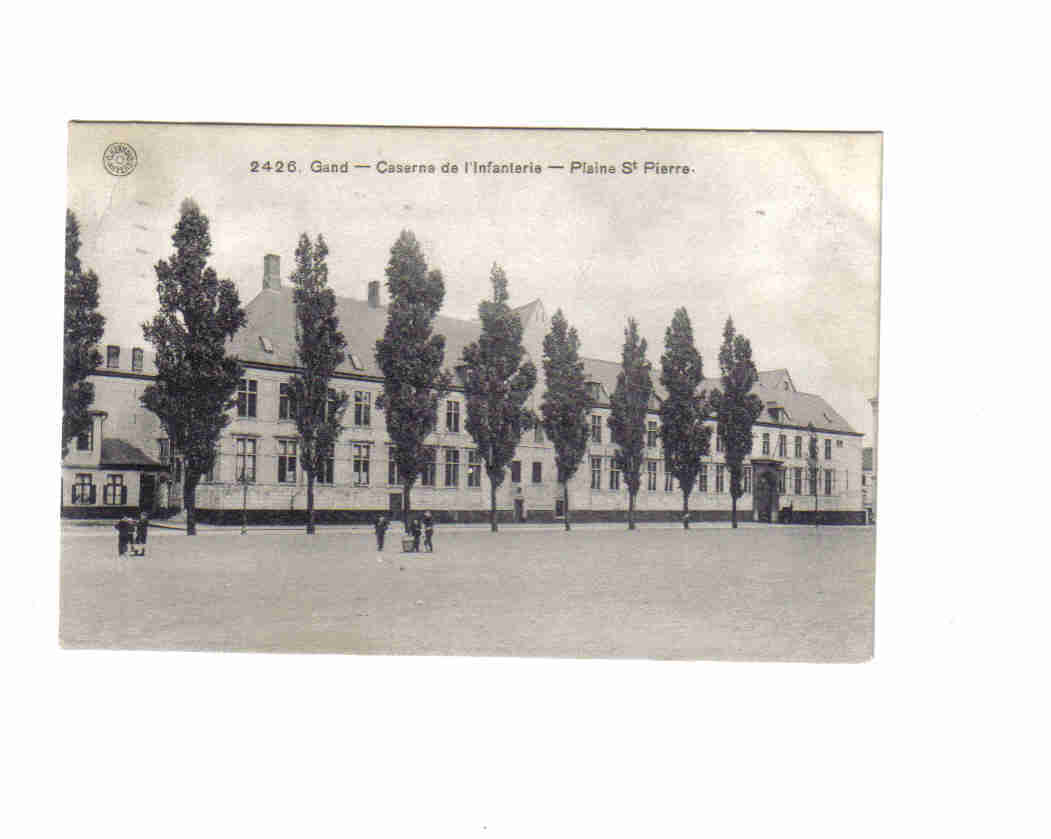 Gent Caserne De L´infanterie-plaine St Pierre (hermans 2426) 1920 - Gent