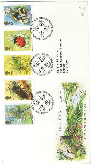 3101 FDC G-B - Honeybees