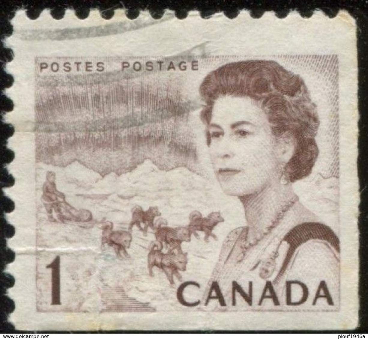 Pays :  84,1 (Canada : Dominion)  Yvert Et Tellier N° :   378-6 (o) Du Carnet / Michel 398-Exru - Postzegels