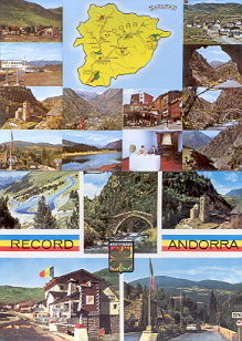 ANDORRA 5 CPA DIFFERENTE TRES BEAU TRES BELLE HERMOSAS TARJETAS POSTALES MODERNAS - Andorra