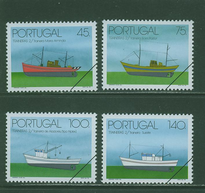 SPE0035 Specimen Bateaux De Peche Chalutier 2010 à 2013 Portugal 1994 Neuf ** - Unused Stamps