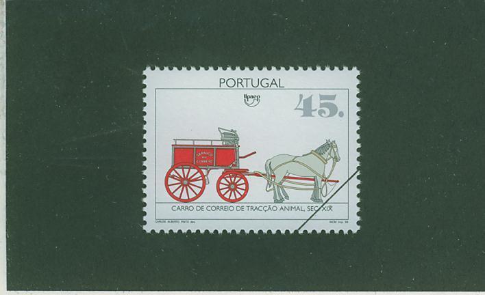 SPE0038 Specimen Transport Du Courrier Diligence Cheval 2022 Portugal 1994 Neuf ** - Diligences