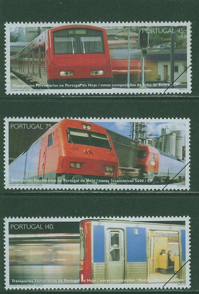 SPE0037 Specimen Train Et Locomotive Modernes 2019 à 2021 Portugal 1994 Neuf ** - Nuovi