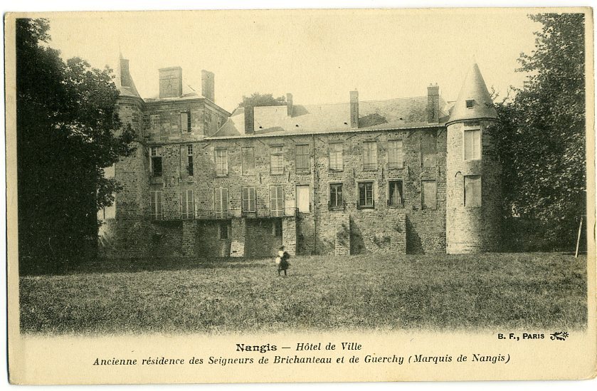 77 - NANGIS. Hôtel De Ville. - Nangis