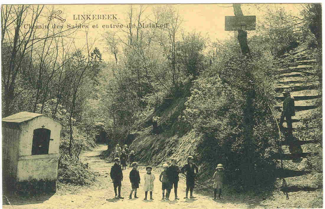 LINKEBEEK - CHEMIN DES SABLES ET  ENTREE DU MALAKOLL - Linkebeek