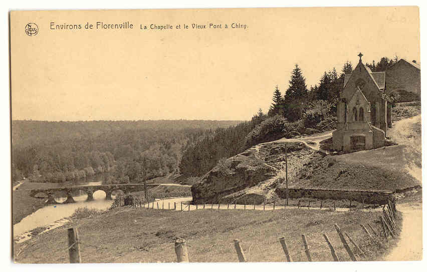 5693 - Environs De Florenville - La Chapelle Et Le Vieux Pont à Chiny - Chiny
