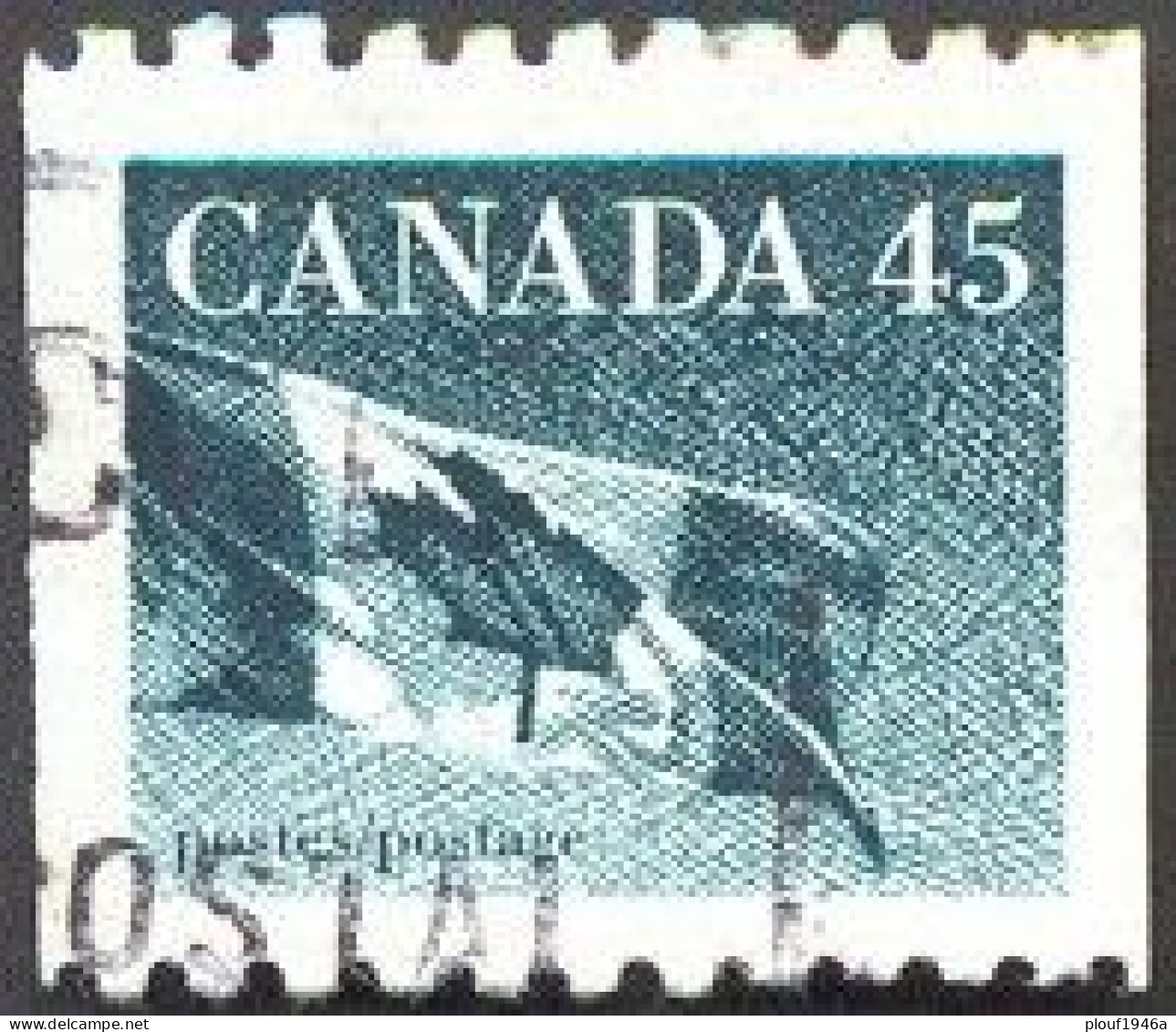 Pays :  84,1 (Canada : Dominion)  Yvert Et Tellier N° :  1417 (o) - Coil Stamps