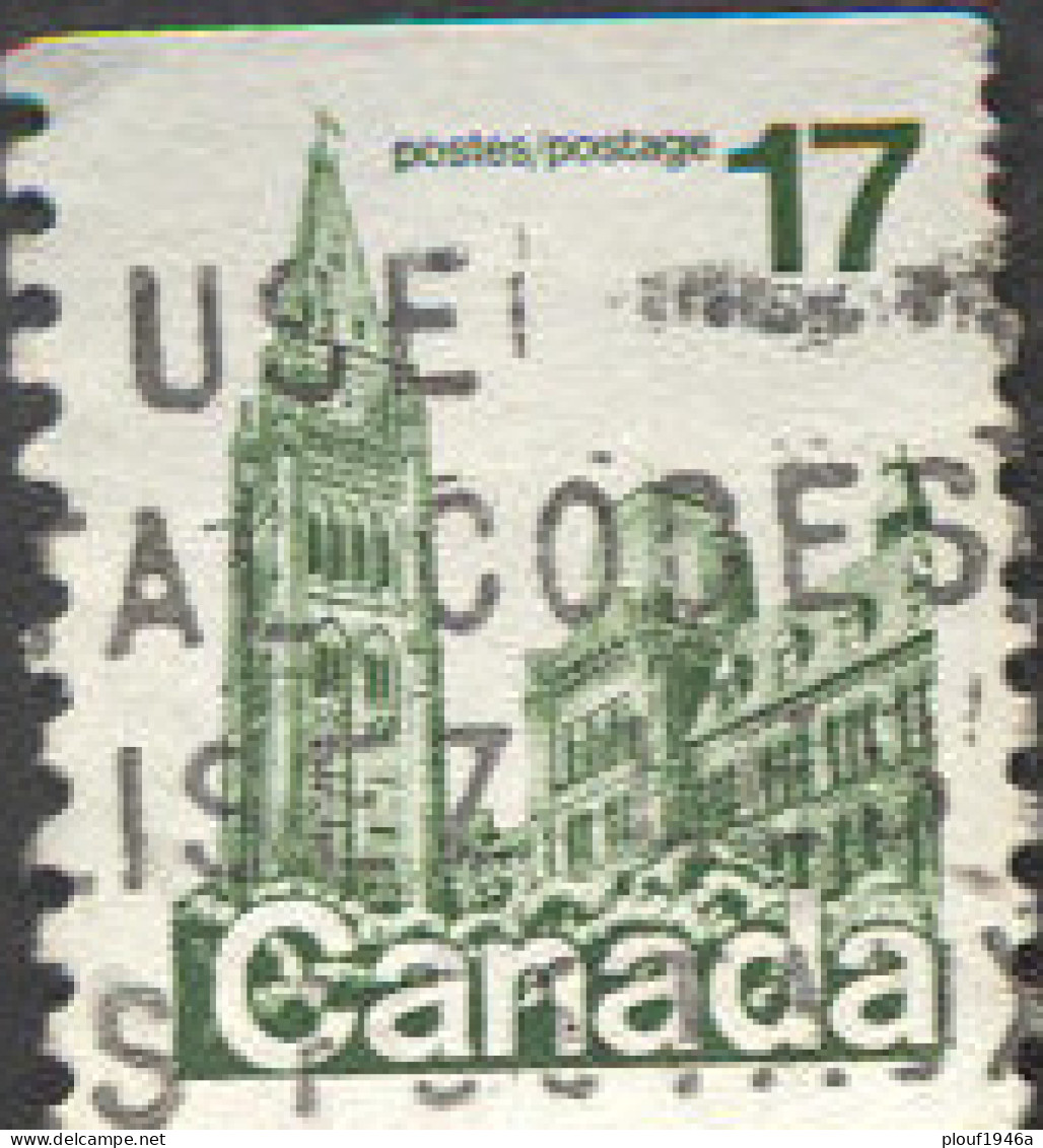 Pays :  84,1 (Canada : Dominion)  Yvert Et Tellier N° :   694 A (o)  Roulette - Coil Stamps